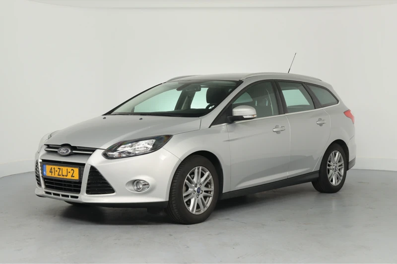 Ford FOCUS Wagon 1.0 EcoBoost Titanium | Dealer Onderhouden! | 1e Eigenaar! | Trekhaak | Navi | Clima | Cruise | Keyless