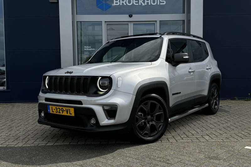 Jeep Renegade RENEGADE 1.3T 150PK DDCT S | Schuif\kantel dak | Navi | Sensoren V/A | ACC | Keyless | Carplay