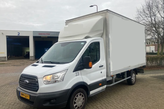 Ford Transit 350 L4H1 130pk | Bakwagen met Laadklep en spoiler | lage km stand | airco |