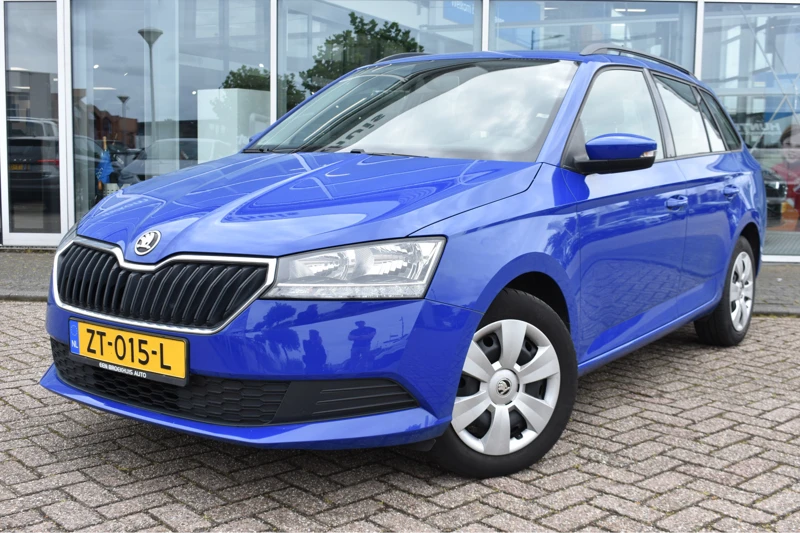 Škoda Fabia Combi 1.0 Active Launch Pakket | 1ste eig. | 100% Dealeronderhouden | Airco | Trekhaak | Cruise Control | Radio | Bluetooth | El