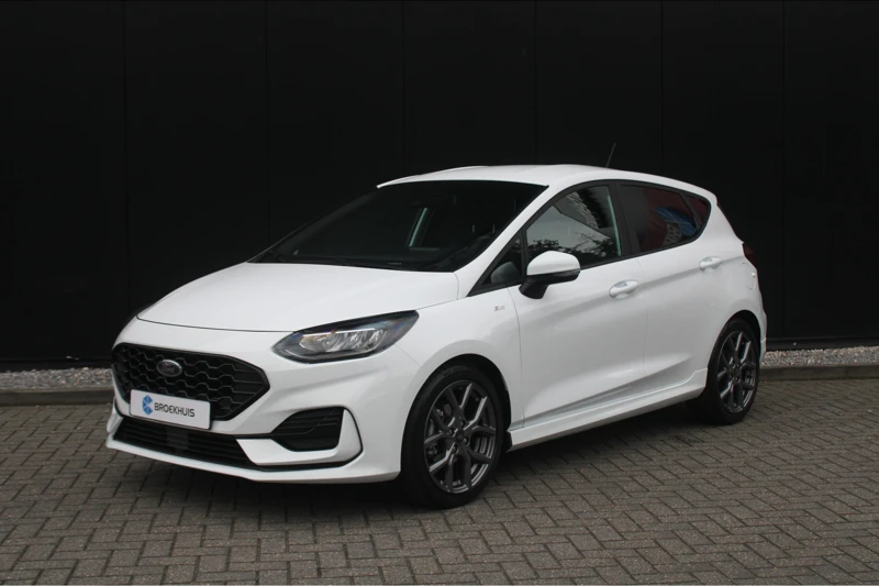 Ford Fiesta 1.0 125pk EcoBoost Hybrid ST-Line | Nieuw model | 17'' | DAB-audio | Cruise | Privacy-glass | Carplay