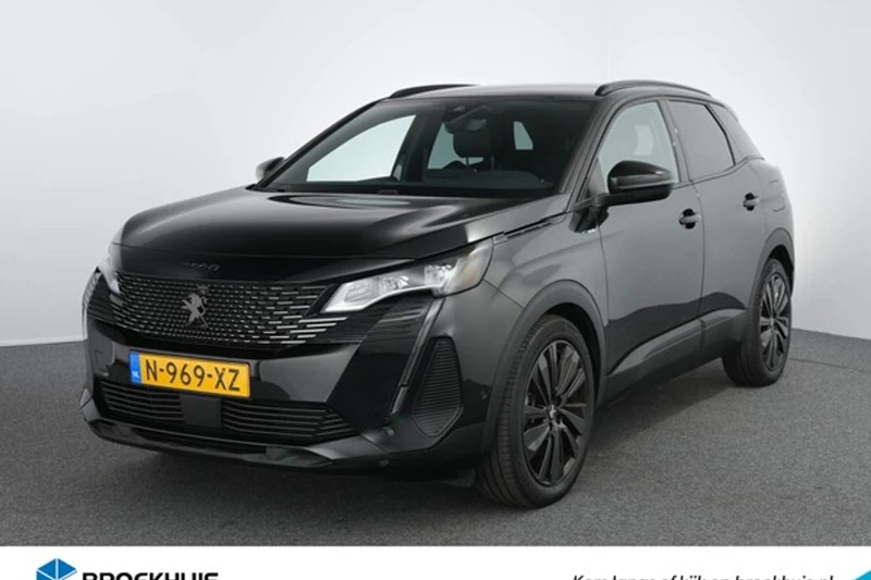 Peugeot 3008 1.6 HYbrid 225 GT Black Pack BNS | 360° cam | Navi | Massage st. | Adaptieve Cruise |