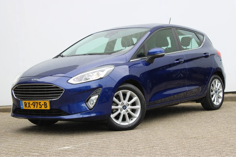 Ford Fiesta 1.0 100PK EcoBoost Titanium | Camera | Bang en Olufsen Audio | Navigatie | PDC v+a | 16'' LMV | All Season banden | Cruise Contr