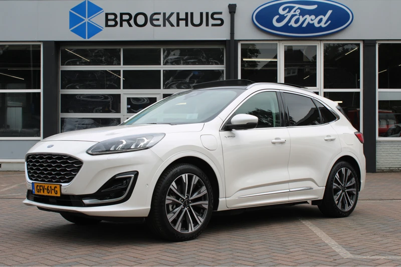 Ford Kuga 2.5 PHEV VIGNALE VOL! | PANO DAK | TREKHAAK | 20'' LMV | LEDER | ADAPTIVE CRUISE | B&O | HEAD UP | WINTERPACK