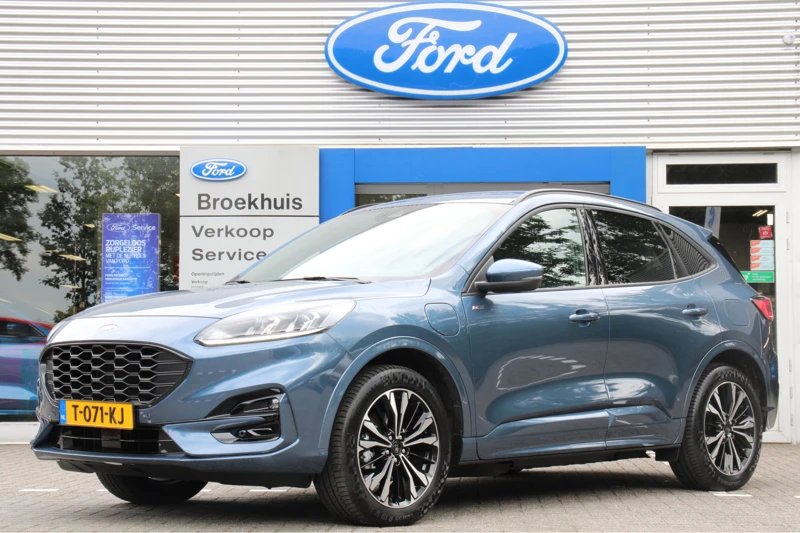 Ford Kuga 2.5 PHEV ST-LINE | NL-AUTO! | 1e EIGENAAR! | STANDVERWARMING | NAVI | CLIMA | CRUISE | PARKEERSENSOREN | APPLE CARPLAY & ANDROID