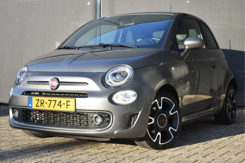 Fiat 500 0.9 TwinAir Turbo Sport | 1e Eig. | Navigatie | Sportstoelen | Parkeersensoren | Spoiler | 16"LMV | Apple Carplay | Android Auto