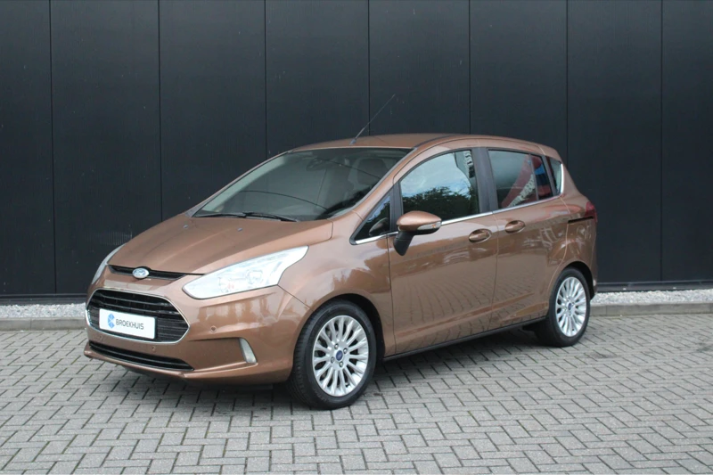 Ford B-MAX 1.0 EcoBoost Titanium | Dealer o.h. | Camera | Trekhaak | Navigatie | Climate control