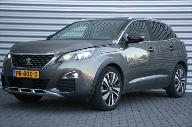 Peugeot 3008 1.2 PURETECH 130PK GT-LINE / NAVI / LEDER / XENON / CLIMA / LED / PDC / 19" LMV / KEYLESS / CAMERA / PANO. DAK / TREKHAAK / BLUE