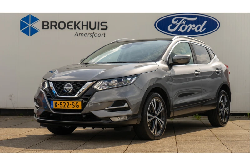 Nissan QASHQAI 1.3 160PK DIG-T Business Edition | Trekhaak | Panodak | Stoelverwarming | 18'' LMV | Clima