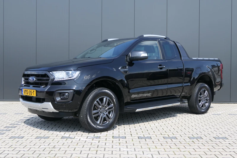 Ford Ranger 2.0 EcoBlue Wildtrak Supercab | Automaat | 3500KG trekgewicht | Leer | Adaptieve Cruise control | Rollertop I Achteruitrij camer