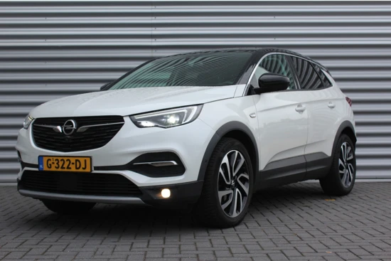 Opel Grandland X 1.6 TURBO 180PK ULTIMATE AUTOMAAT / NAVI / LEDER / CLIMA / FULL-LED / 19" BI-COLOR / CAMERA / KEYLESS / ADAPT. CRUISECONTROL / T