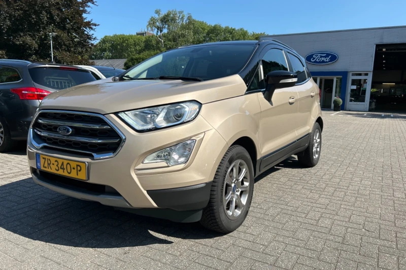 Ford EcoSport 1.0EB TITANIUM AUTOMAAT I WINTERPACK I CAMERA I DESIGNPACK I CRUISE I TREKHAAK I HALF LEDER I NAVI I DEALER OH!