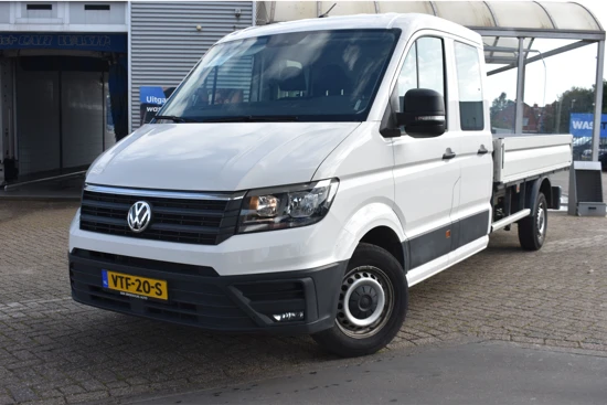 Volkswagen Crafter 2.0 TDI 140PK L4 DC Highline Pick Up 7PERSOONS | NAVIGATIE | AIRCO | CRUISE CONTROL