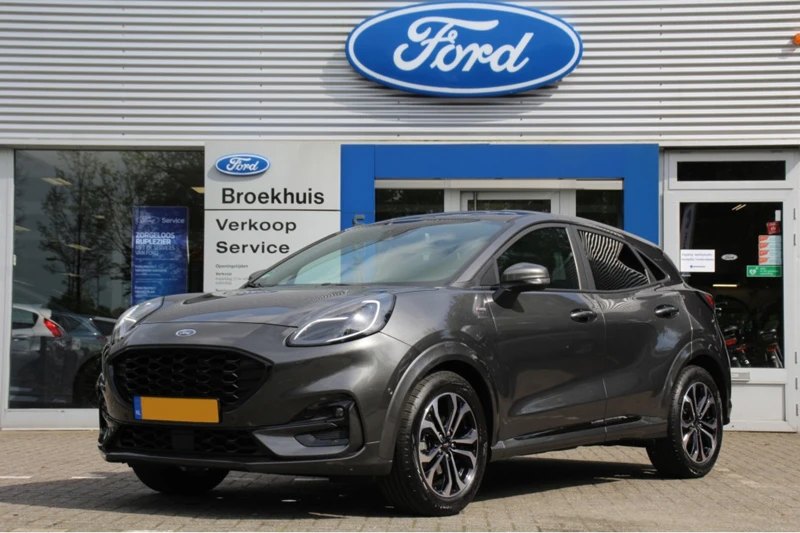 Ford Puma 1.0EB HYBRIDE ST-LINE X 155PK | WINTERPACK | AFN. TREKHAAK | DRAADLOOS LADEN | NAVI | CLIMA | CRUISE | DEALER ONDERHOUDEN! | PAR