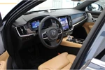 Volvo V90 T6 350PK AWD Ultimate Bright | Massage | B&W Audio | Luchtvering | Trekhaak | Nappa | 360º view