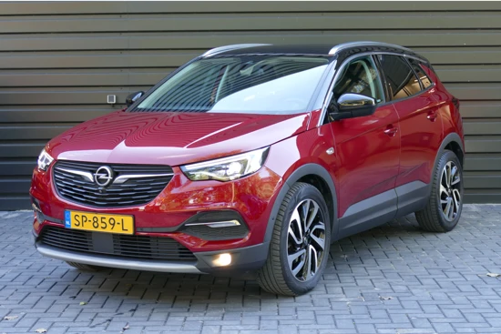 Opel Grandland X 1.2 TURBO 130PK ULTIMATE AUTOMAAT / NAVI / LEDER / CLIMA / CAMERA V+A / 18"LMV / ELEKTR.ACHTERKLEP / FULL-LED / KEYLESS / WINTER