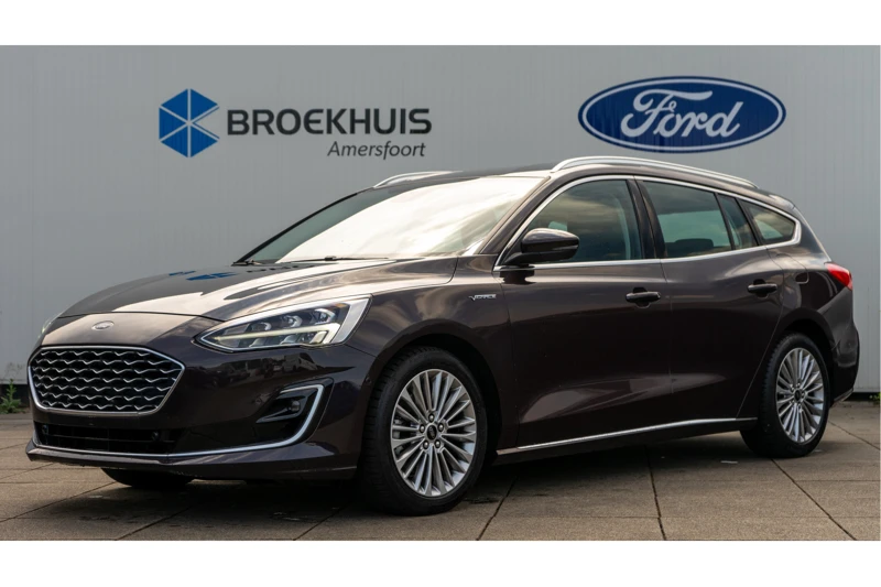 Ford Focus Wagon 1.0 EcoBoost 125PK Vignale | TREKHAAK | ADAPTIVE CRUISE | STOEL+STUUR+VOORRUITVERWARMING | CAMERA | HEAD-UP DISPLAY | LED-