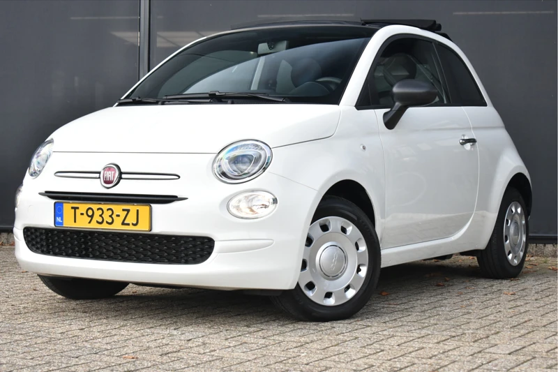 Fiat 500 Cabrio 1.0 Hybrid | Navigatie by App | Nieuwstaat! | Airco | Apple Carplay | Android Auto | Bluetooth-Telefoonverbinding | !!