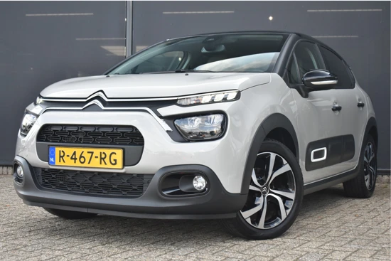 Citroën C3 1.2 PureTech Shine 110pk | Navigatie | AllSeason | Half-Leder | Keyless-Entry | Achteruitrijcamera | 17"LMV | Climate Control |