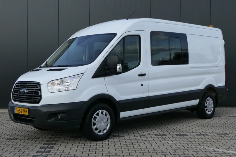 Ford Transit 330 2.0 TDCI L3H2 DC Trend | Dubbele cabine | 6-Persoons | Kasten | Navigatie | Apple Carplay |