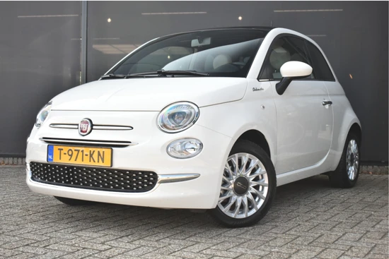 Fiat 500 1.0 Hybrid Dolcevita | Panoramadak | Navigatie by App | Half-Leder | AllSeason | Cruise Control | Airco | 15"LMV | !!