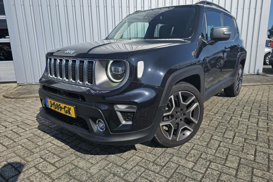 Jeep Renegade 1.0T 120pk Limited | Airco | Cruise control | DAB-radio | Ledverlichting | Navigatie | Parkeersensoren v+a | 19"LMV