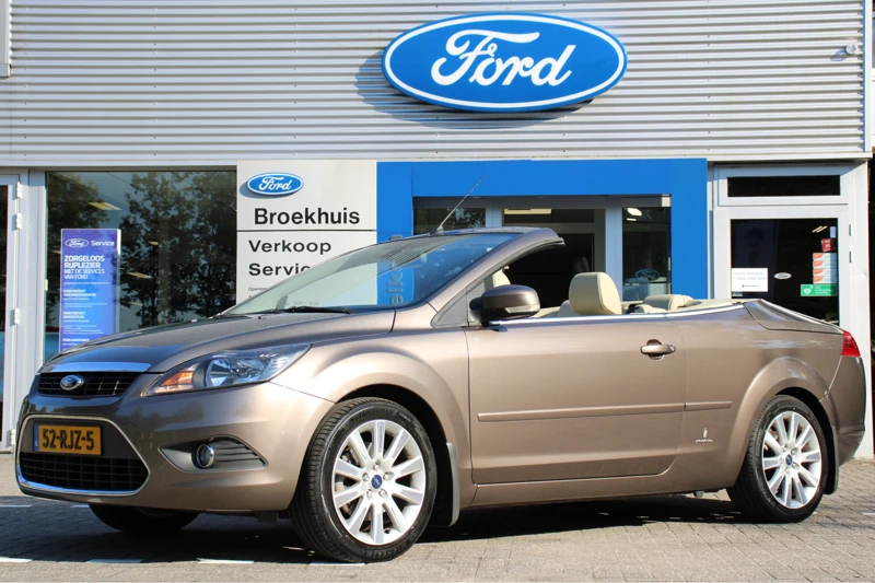 Ford Focus Coupé-Cabriolet 2.0 LIMITED AUTOMAAT | UNIEKE KWALITEIT!! | NL-AUTO | LEDER | DEALER ONDERHOUDEN! | NAVI | STOELVERWARMING