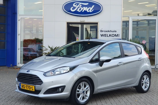 Ford Fiesta 1.0 EcoB 100PK Automaat 5-Deurs Titanium | Leder | Climatronic | Park.sens V+A