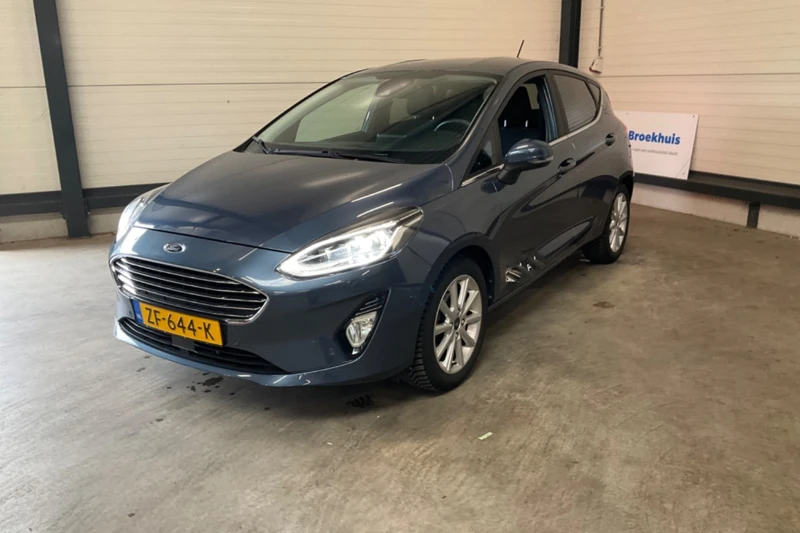 Ford Fiesta 1.0 EcoBoost Titanium | 1e Eigenaar! | LED | Clima | Camera | Cruise Adaptive | Winte Pack | Keyless | Navi