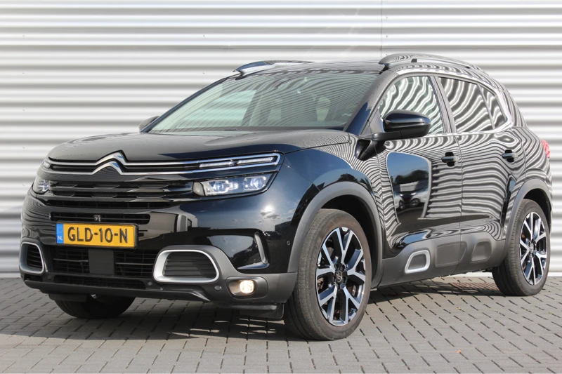 Citroën C5 Aircross 1.2 PURETECH 130PK SHINE AUTOMAAT / NAVI / LEDER / CLIMA / LED / PDC / 19" LMV / CAMERA / PANO. DAK / ADAPT. CRUISECONTROL / 1E