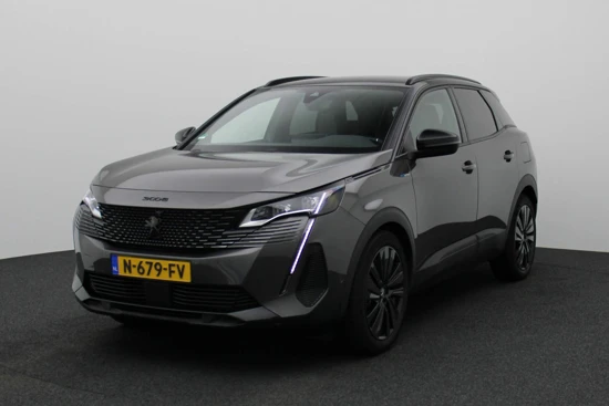 Peugeot 3008 1.6 HYbrid 225PK GT Black Pack | Elec.stoel | Massage | Elec.Klep | Stoelverwarming | 19" LMV | Clim