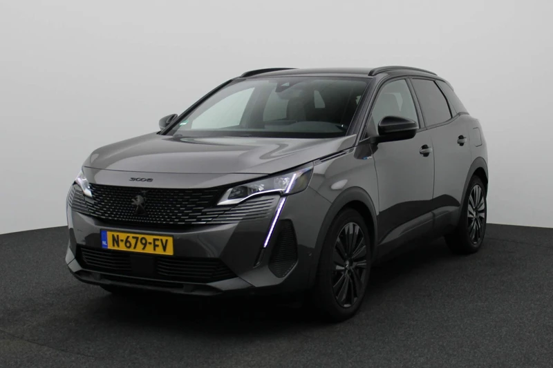 Peugeot 3008 1.6 HYbrid 225PK GT Black Pack | Elec.stoel | Massage | Elec.Klep | Stoelverwarming | 19" LMV | Clim