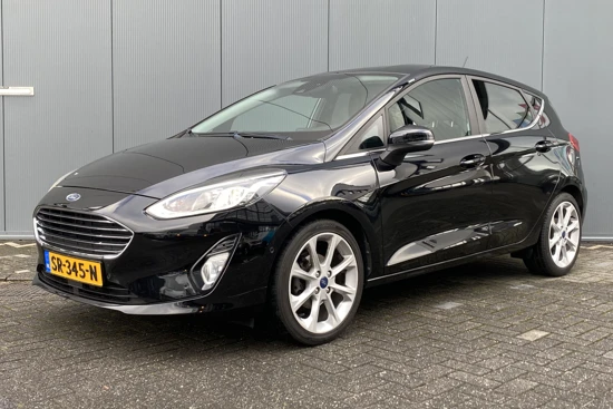 Ford Fiesta 1.0 EcoBoost 100pk Titanium | 17'' velgen | B&O audio | Voorruitverwarming | Navigatie | DAB | Camera | Carplay | Cruise control