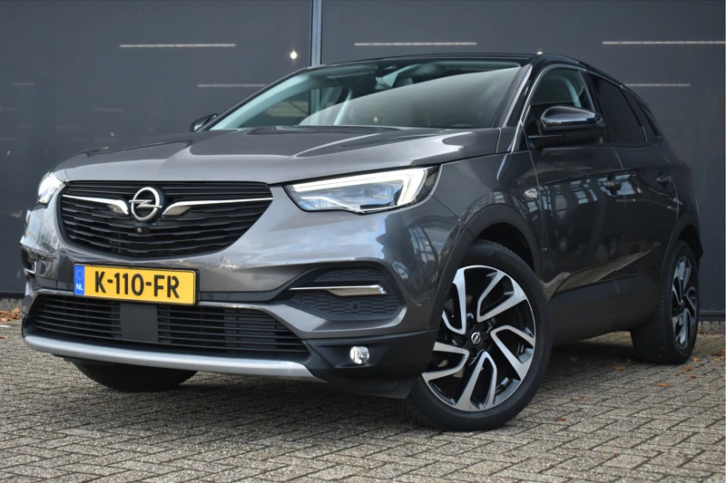 Opel Grandland X 1.2 Turbo Ultimate 130pk Automaat | Trekhaak | Leder | Navigatie | 360° Camera | Stuur/Stoel Verwarming/Ventilatie | 18"LMV | !!