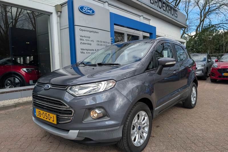 Ford EcoSport 1.0 EcoBoost 125pk Titanium | Keyless | Cruise | Parkeersensoren | Climate control | Dealeronderhouden