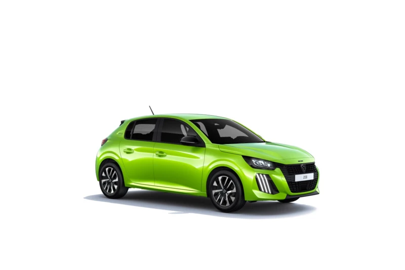 Peugeot 208 Style | Dashboard en deurpanelen in kunststof met carboneffect | Ecoled koplampen | Elektrisch verstelbare en verwarmbare buitenspiegels