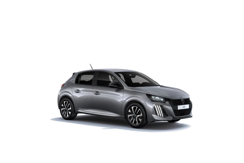 Peugeot 208 Style | Dashboard en deurpanelen in kunststof met carboneffect | Ecoled koplampen | Elektrisch verstelbare en verwarmbare buitenspiegels