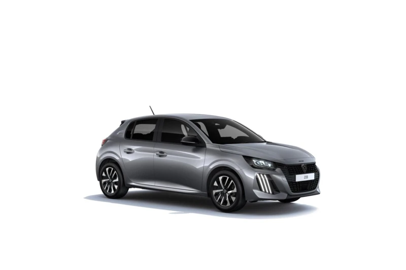 Peugeot 208 Style | Dashboard en deurpanelen in kunststof met carboneffect | Ecoled koplampen | Elektrisch verstelbare en verwarmbare buitenspiegels