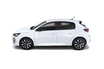 Peugeot 208 Style | Dashboard en deurpanelen in kunststof met carboneffect | Elektrisch verstelbare en verwarmbare buitenspiegels | ISOFIX op de buitenste zitplaatsen van de achterbank met TOP TETHER