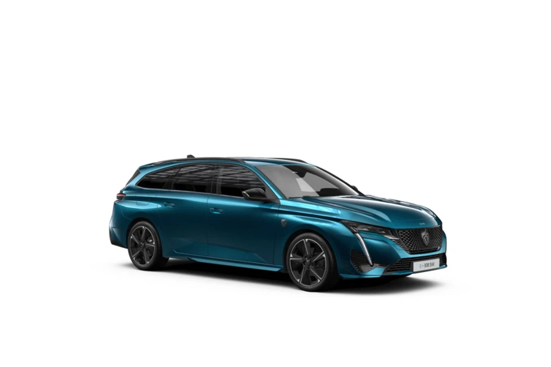 Peugeot E-308 GT | 8 jaar fabrieksgarantie of 160.000 kilometer op het accupakket | Achteruitrijcamera 180° (Visiopark 1) | Bekleding Alcantara/kunstleder