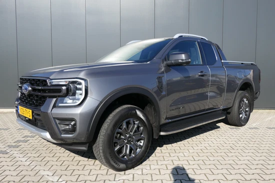 Ford Ranger 2.0 Wildtrak Super Cab EcoBlue | 360 Camera | Adaptieve cruise control | Lederen bekleding | Trekhaak | Rollertop | BLIS |