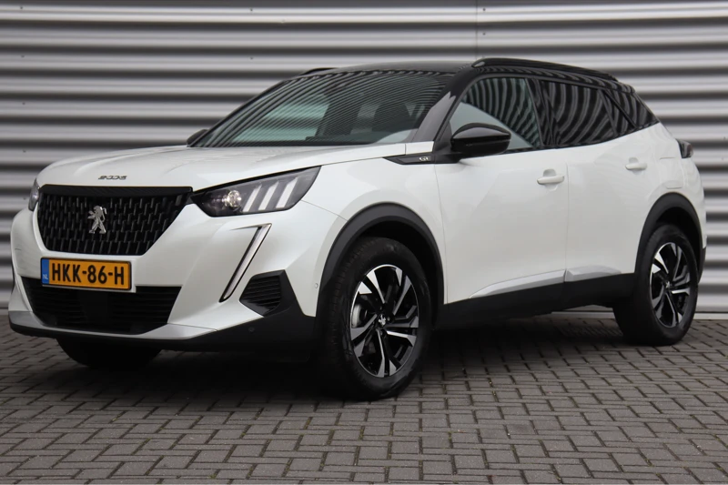 Peugeot 2008 1.2 PURETECH 130PK GT PACK AUTOMAAT | / NAVI / LEDER / CLIMA / FULL-LED / 17" LMV / CAMERA / WINTERPAKKET / CRUISECONTROL / NIEUWSTAAT !!