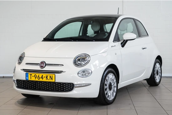 Fiat 500 1.0 Hybrid Dolcevita | Panoramdak | Apple Carplay & Android Auto | Airco | Lichtmetalen velgen |