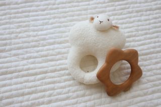 にぎにぎ(ラトル)のおすすめ人気16品。ドーナツ型/スティック型/ぬいぐるみ/手作りキットなど紹介のサムネイル画像