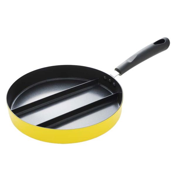 仕切り付きフライパンおすすめ人気17品(2025年)!ガス/IH対応から日本製フタ付きの便利品までの画像