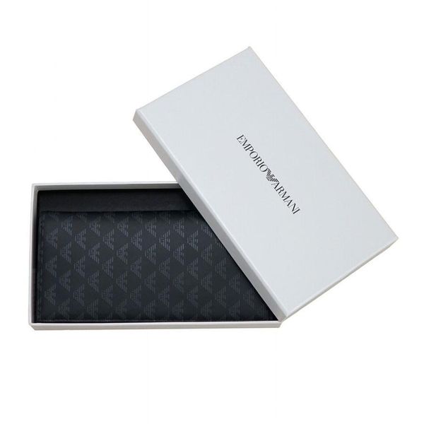 EMPORIO ARMANI 二つ折り長財布（EMPORIO ARMANI - 新品同様