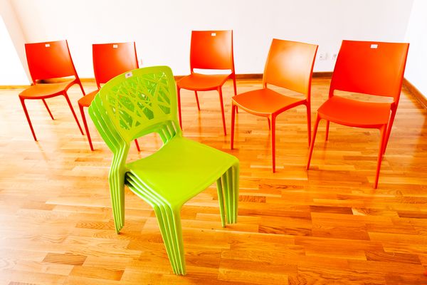 カリガリス　ダイニングチェア　2脚セット　スタッキングチェア calligaris カリガリス ダイニングチェア パリジェンヌ