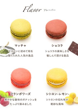 サダハルアオキパリ マカロン 10個入りのサムネイル画像 2枚目