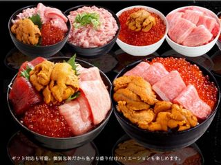 海鮮五色丼のサムネイル画像 10枚目