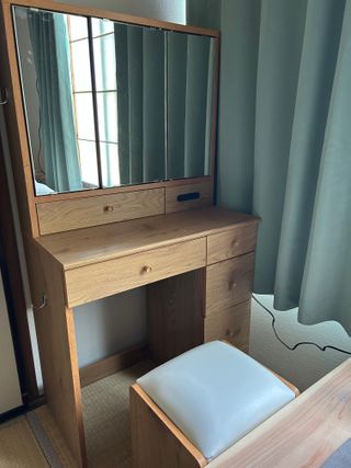 BELLEB 三面鏡ドレッサーのサムネイル画像 1枚目